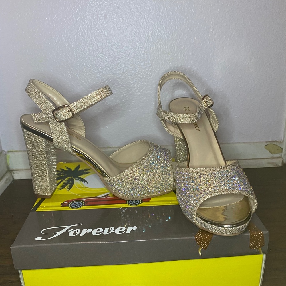 Champagne Heels